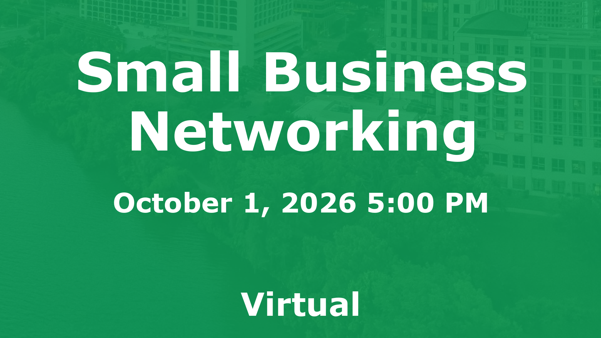 Small Business Networking event image